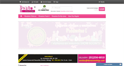 Desktop Screenshot of donasexshop.com